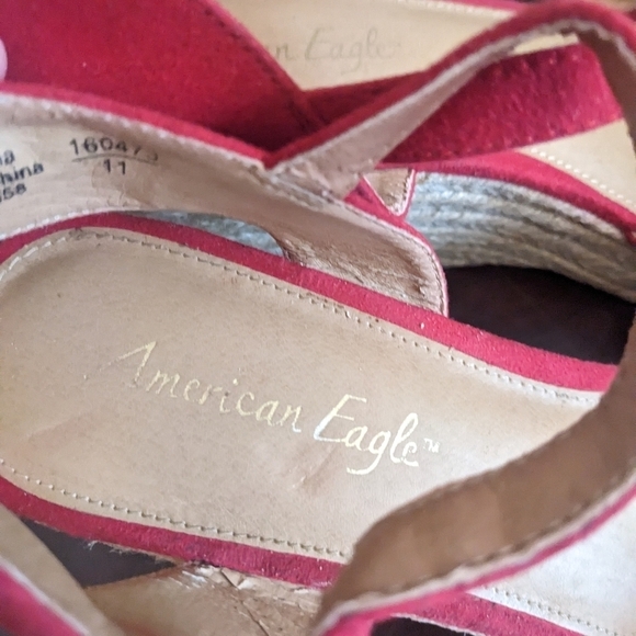 AMERICAN EAGLE Espadrille Wedge Sandals - Picture 6 of 10